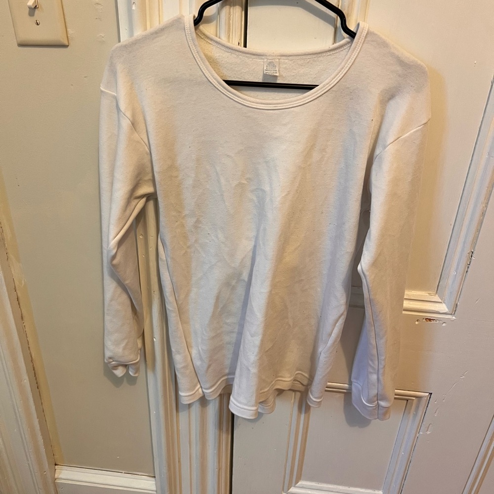 White Long Sleeve Shirt